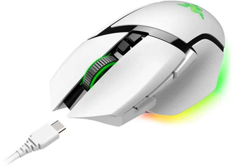 Игровая мышь Razer Basilisk V3 Pro White (RZ01-04620200-R3G1) ᐈ