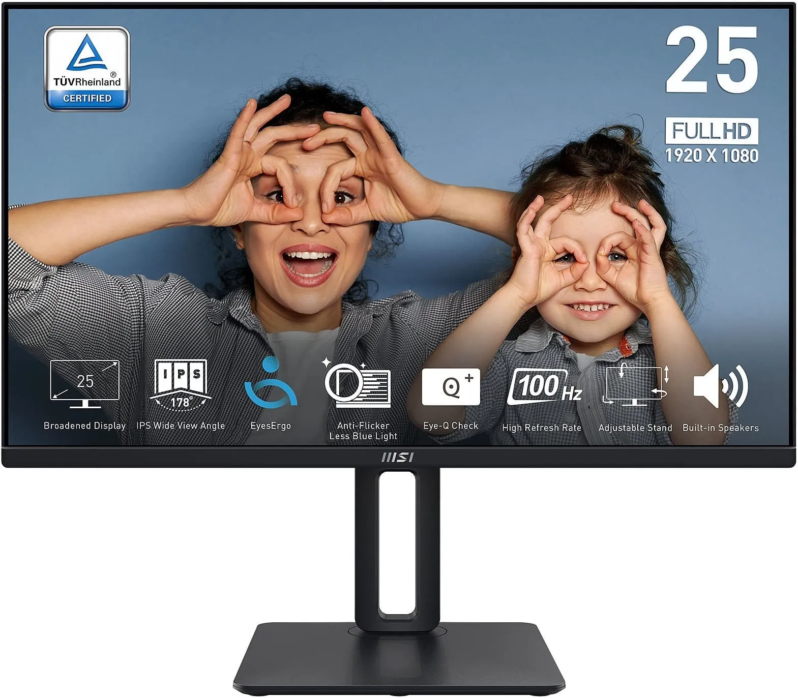 Монитор MSI 24.5'' PRO MP251P (9S6-3PC29M-016) ᐈ Купить Монитор