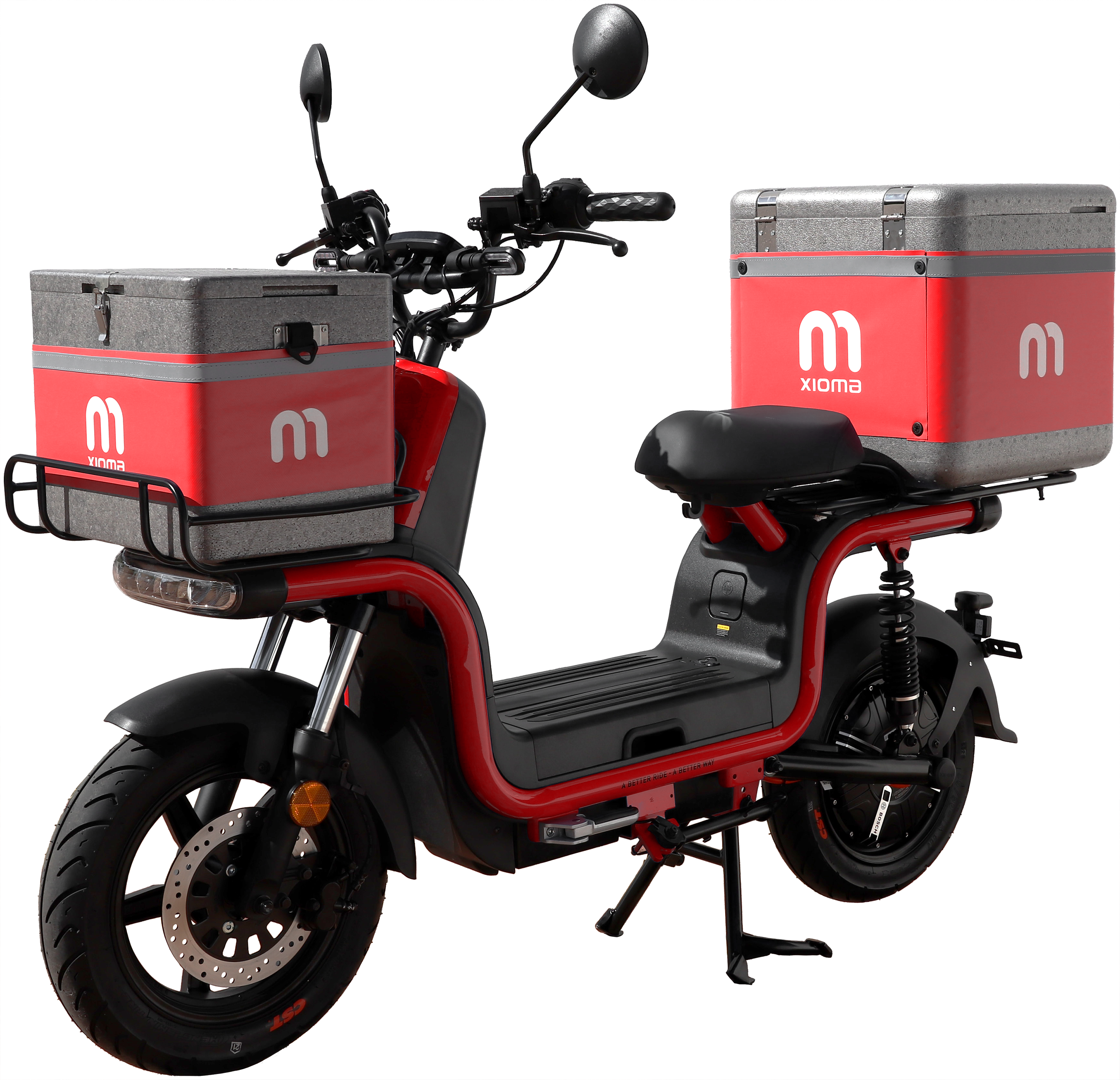 Електроскутер AIMA XIO MA U1 L1E 2520 W/h (red). Купити