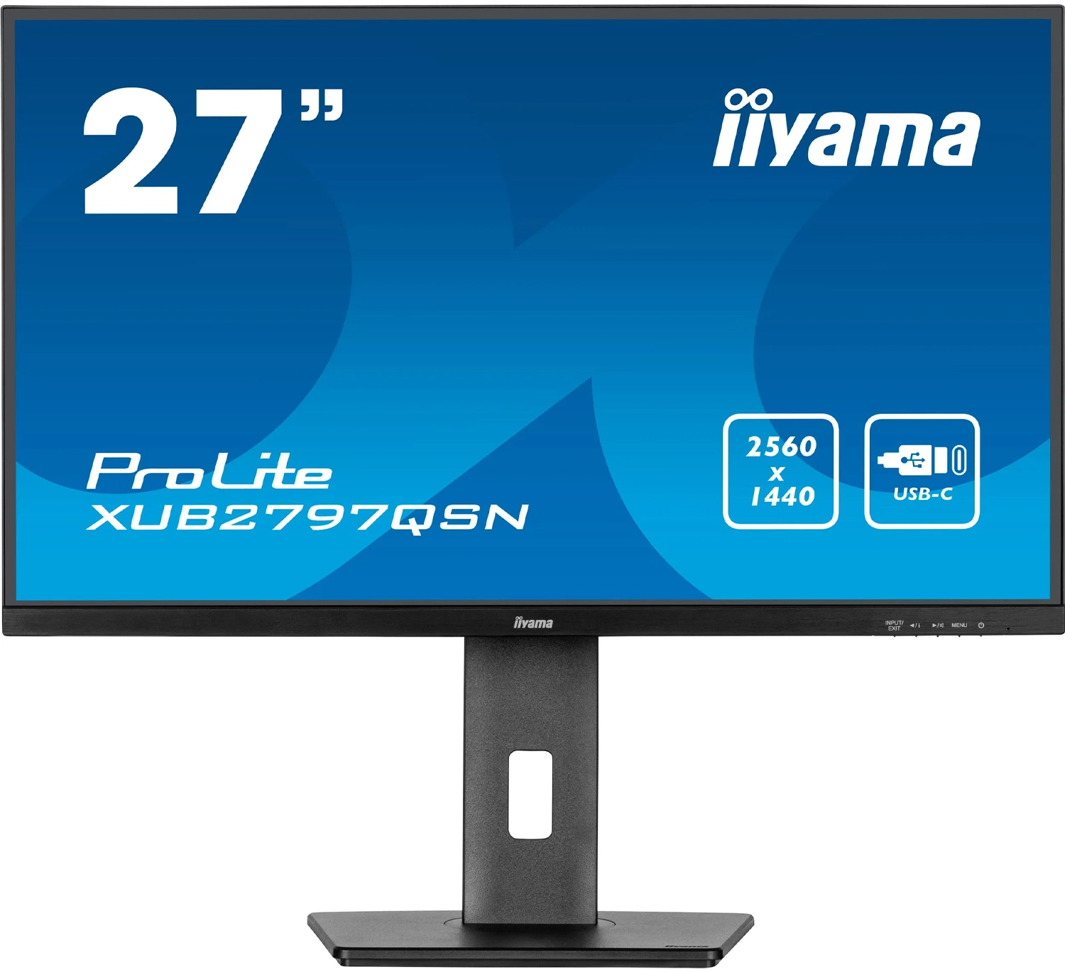 Монитор 27'' Iiyama XUB2797QSN-B1 ᐈ Купить Монитор 27'' Iiyama