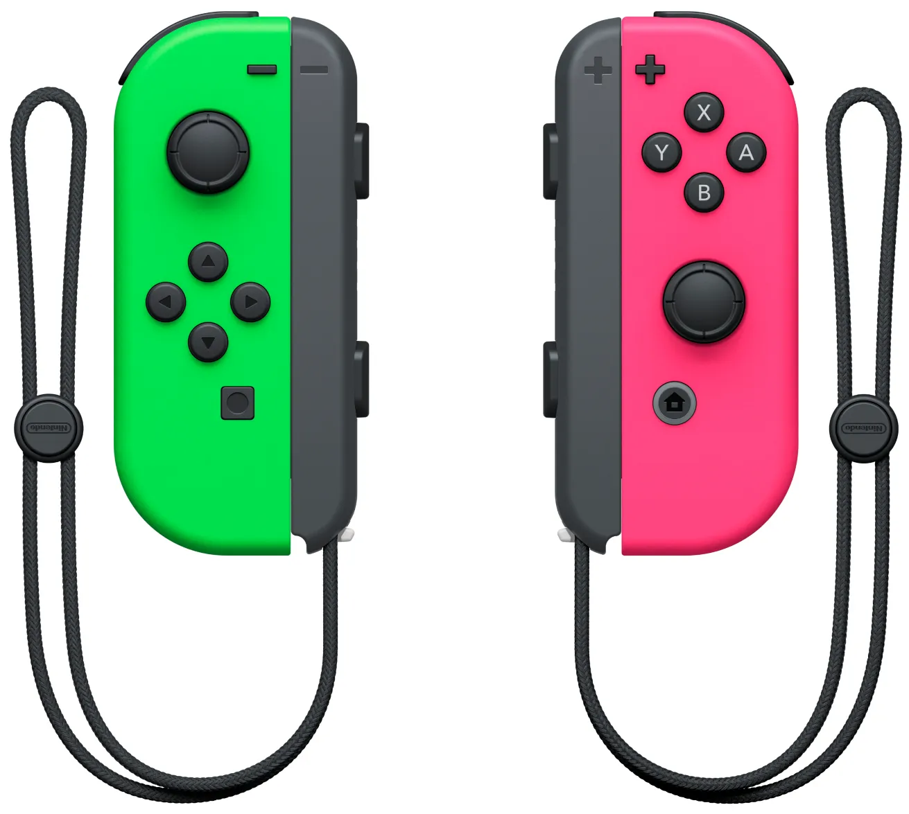Набор 2 Контроллера Nintendo Official Switch Joy-Con (Neon Green