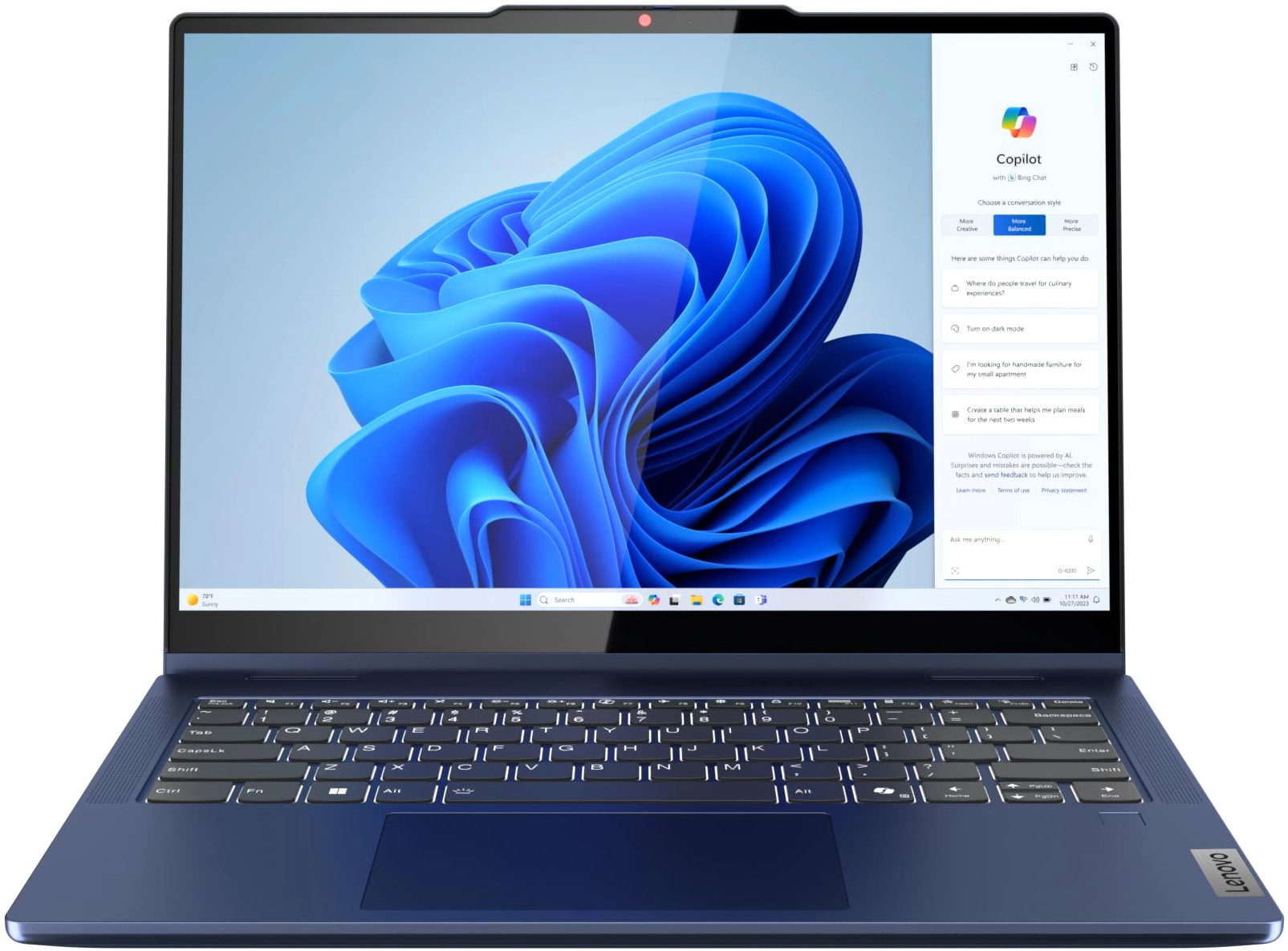 Ноутбук Lenovo IdeaPad 5 2-in-1 14IRH9 Cosmic Blue (83KX0049RA) ᐈ