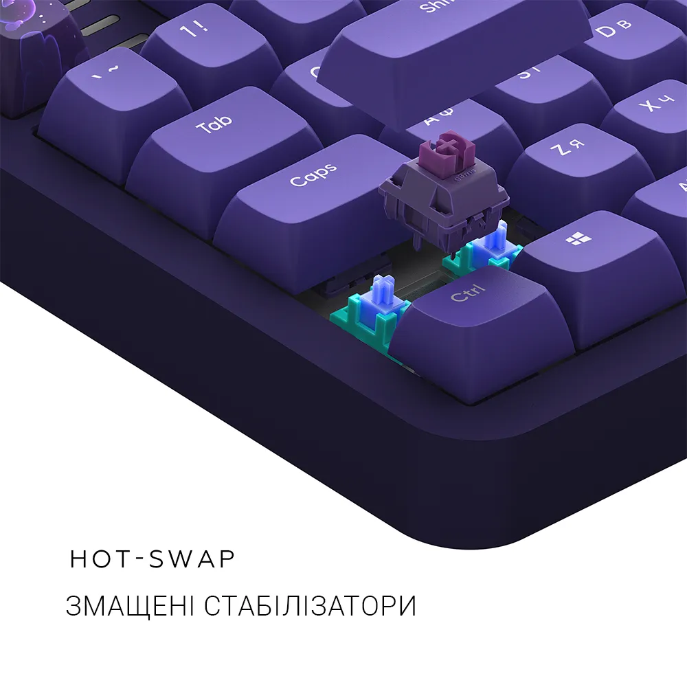Клавиатура игровая Dark Project ALU87 Celestial ENG/UA ᐈ Купить
