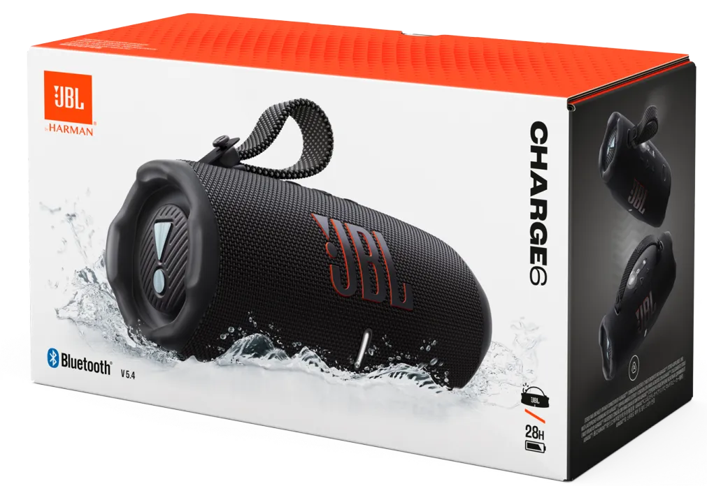 Акустика JBL Charge 6 Black. Купити Акустика JBL Charge 6 Black за