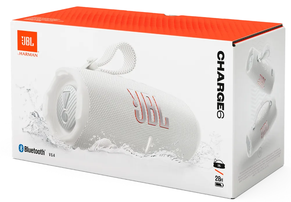 Акустика JBL Charge 6 White ᐈ Купить Акустика JBL Charge 6 White по низкой  цене в Киеве и Украине | интернет-магазин Цитрус