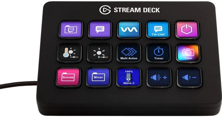 Elgato Stream Deck MK.2　（Black） Видеоконтроллер Elgato Stream Deck MK.2 Black (10GBA9901