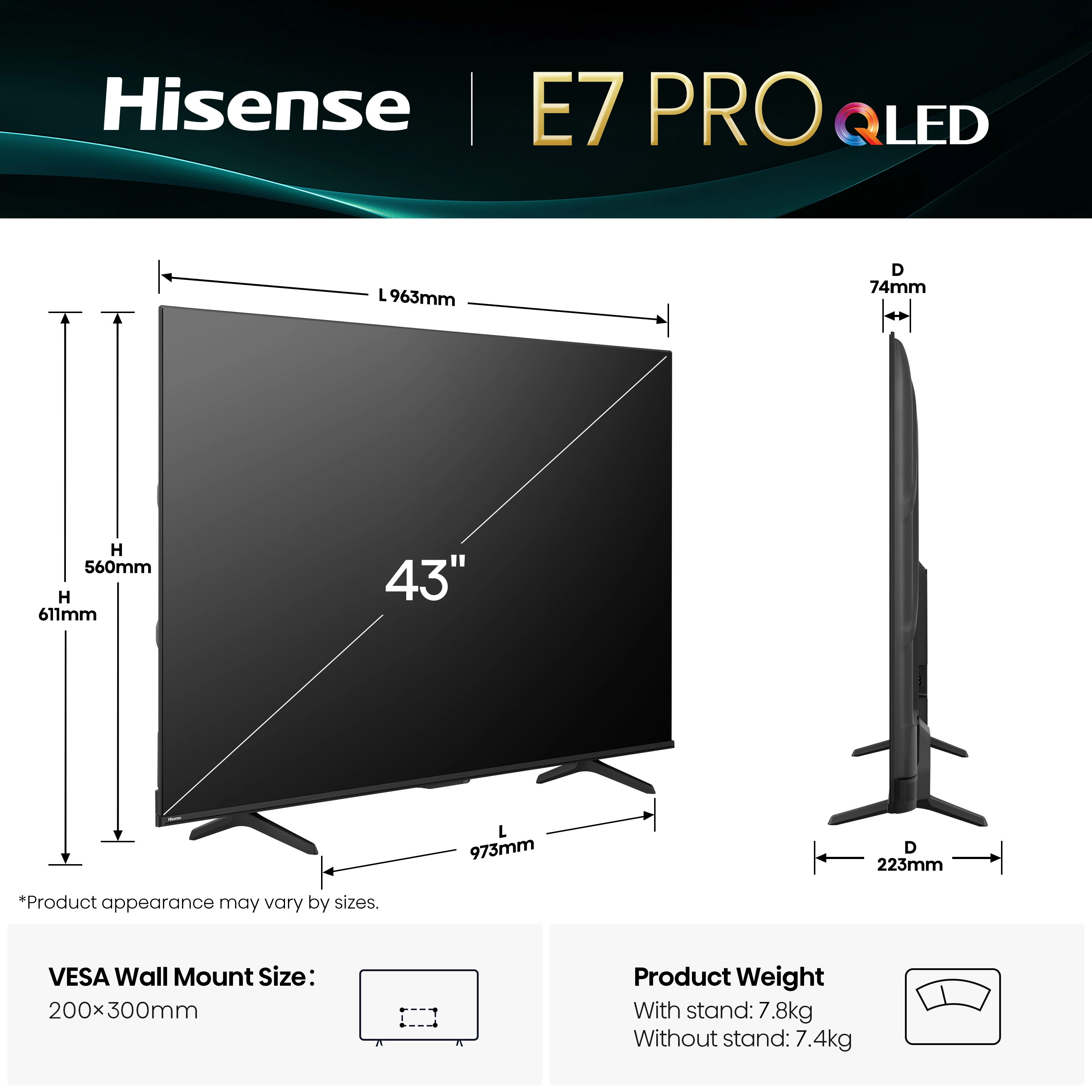 【m7】Hisense 43e6k Телевизор Hisense 43E7Q PRO ᐈ Купить Телевизор Hisense 43E7Q PRO