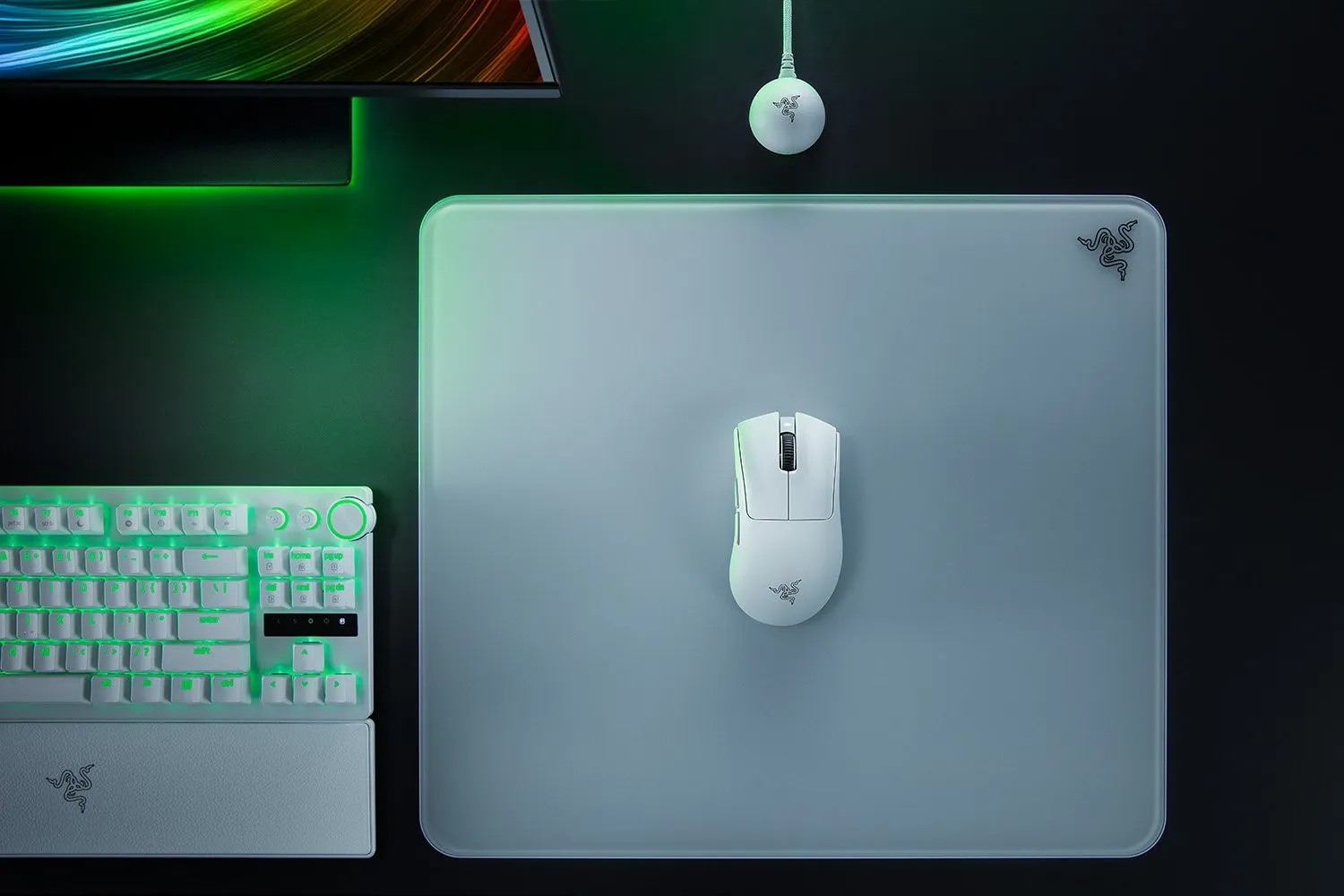 Игровая мышь RAZER DeathAdder V4 PRO Wireless, white ᐈ Купить