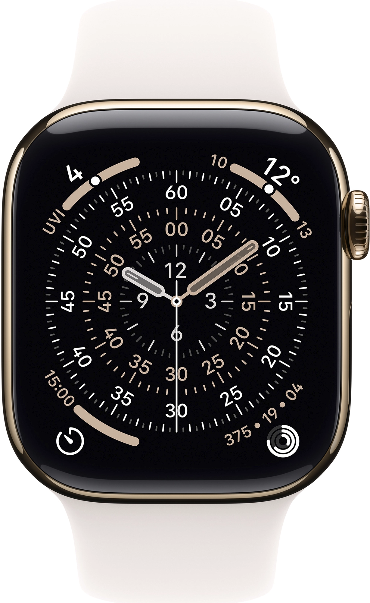 Apple Watch Series 11 GPS + Cellular 42mm Gold Titanium Case with