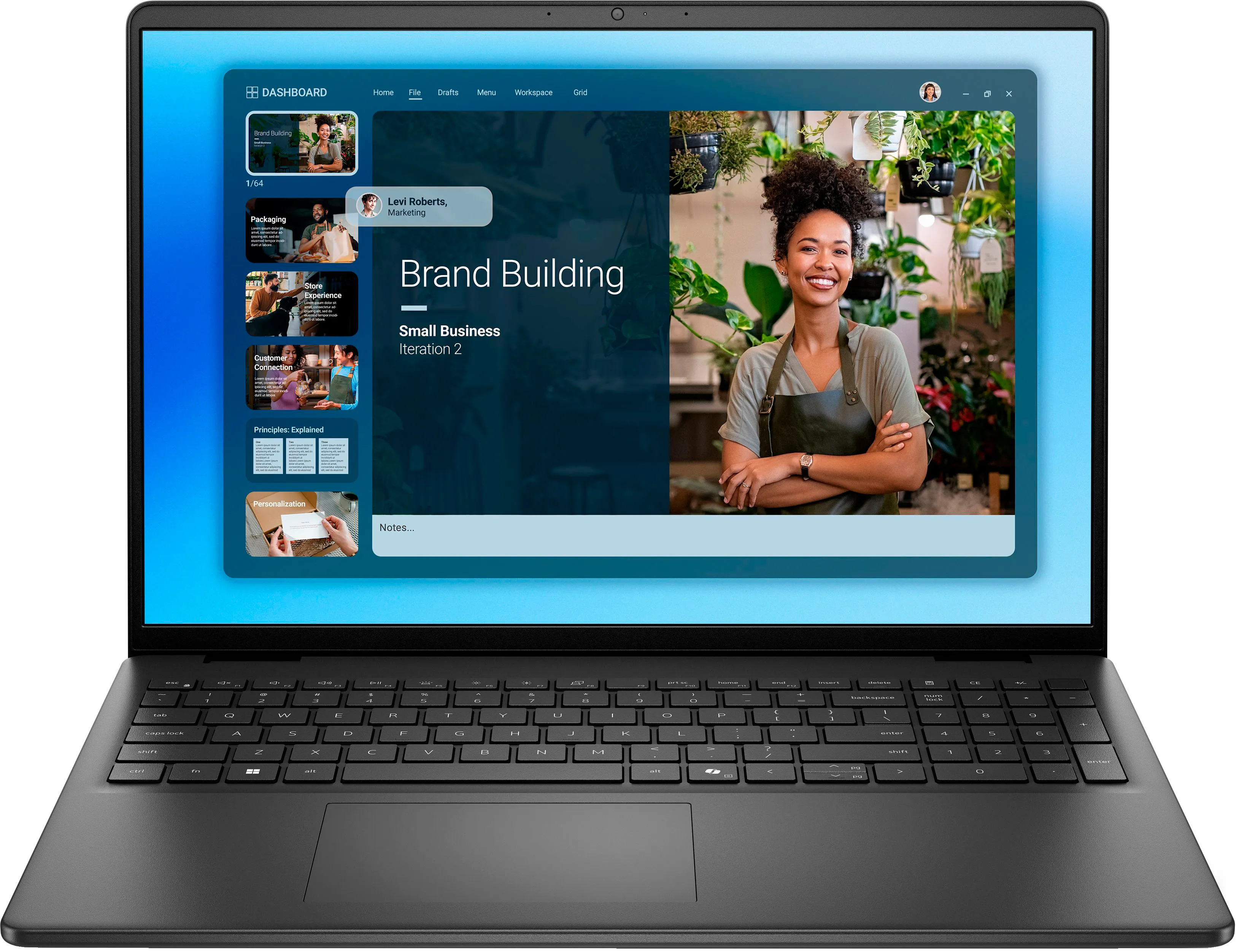 Dell 16 ノートパソコンDC16250 Dell 16 DC16250 (DC16250RPLU011UAUBU) - купить ноутбук: цены
