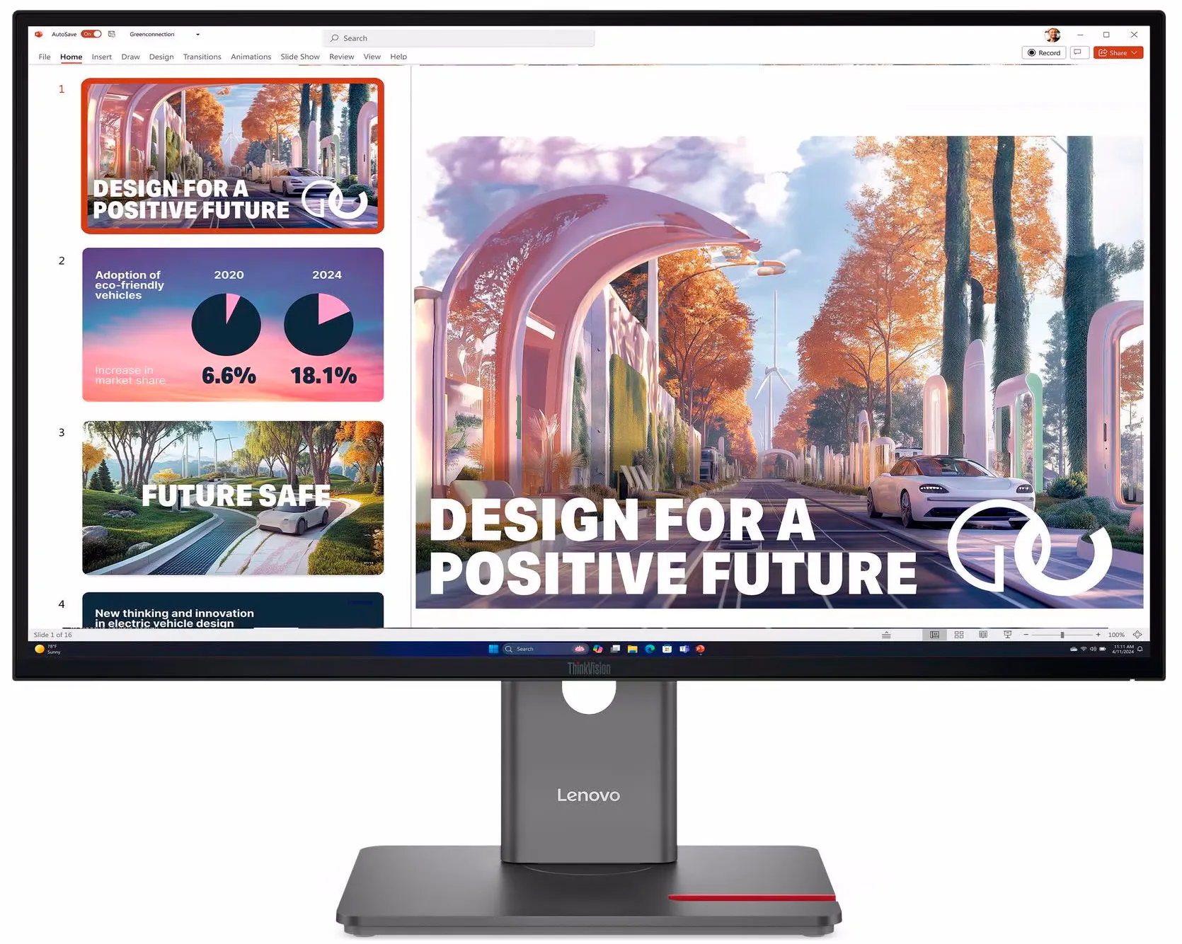 Lenovo ThinkVision P27QD-40 27 