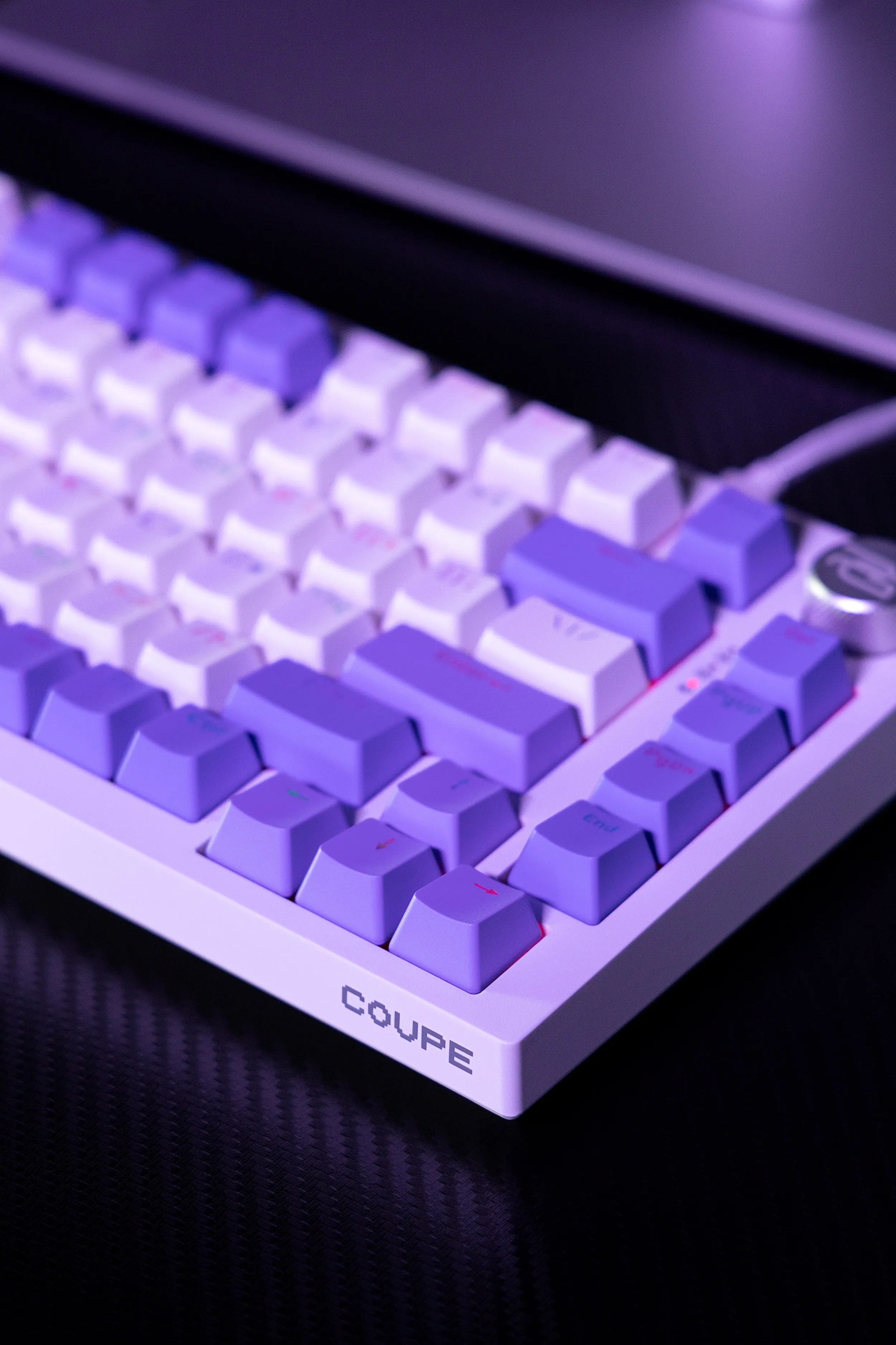 Игровая клавиатура Proove Gaming Coupe white/purple ᐈ Купить