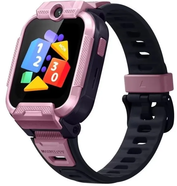 Дитина з годинником Mibro Z5 Pink на руці