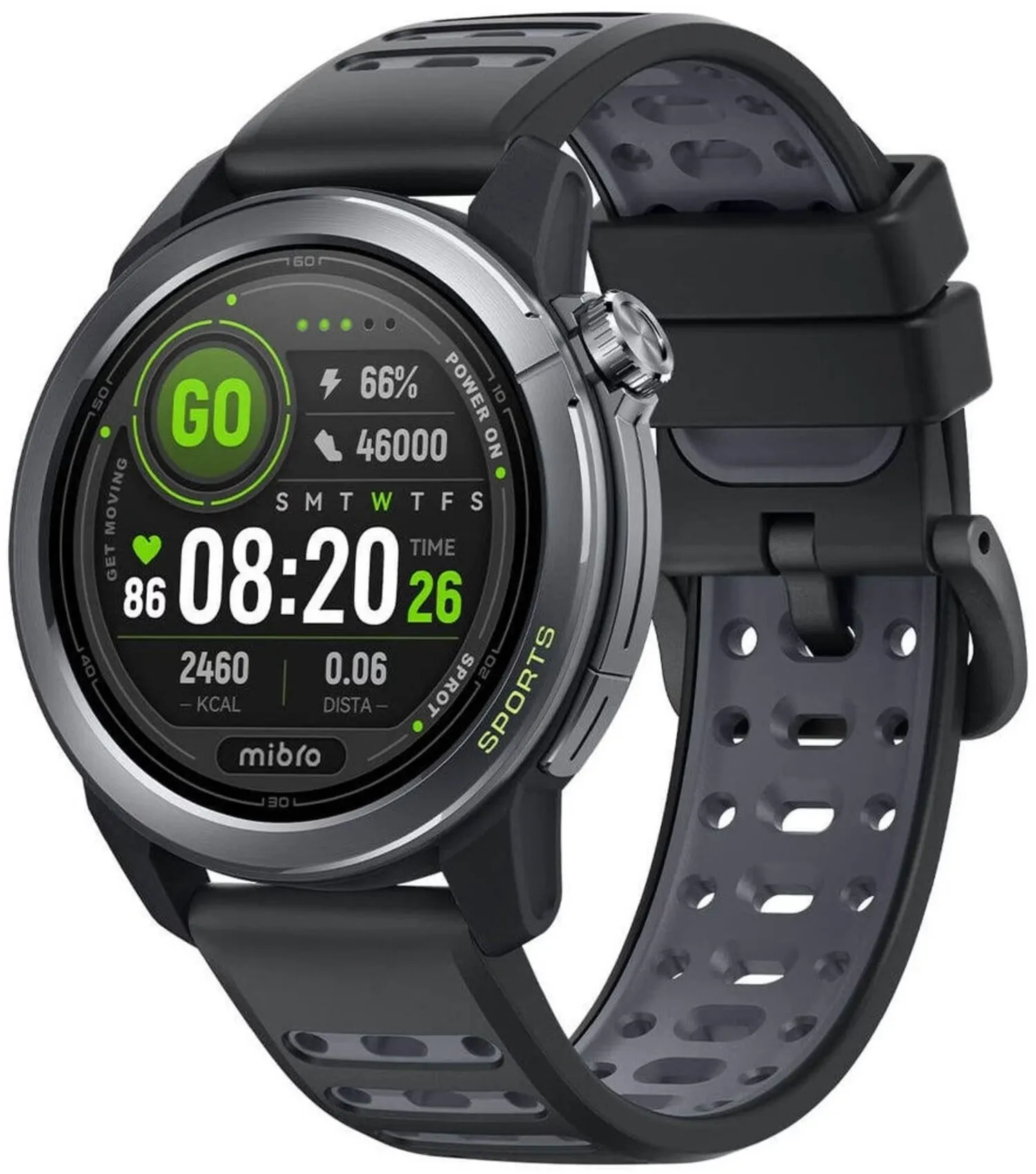 Mibro GS Active 2 на руці