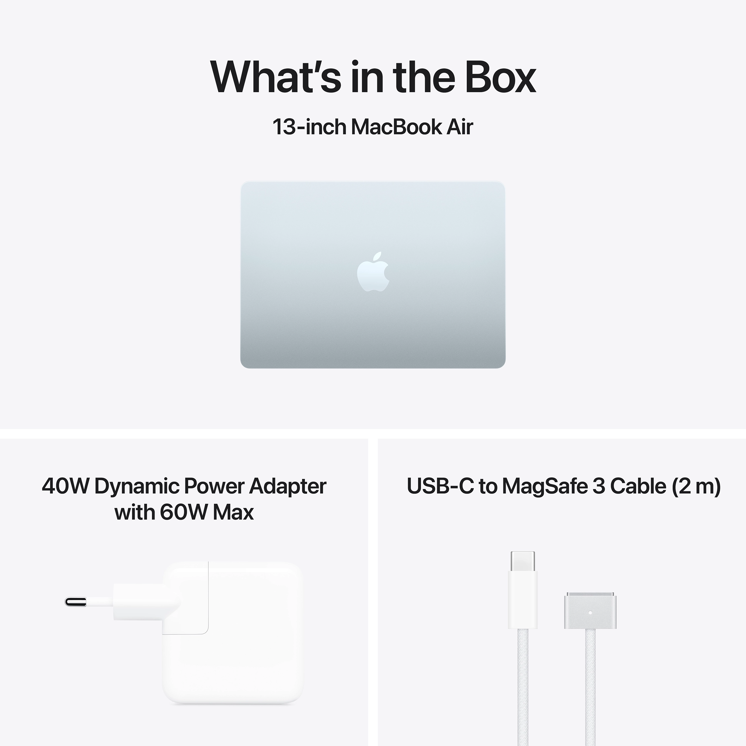Ноутбук Apple MacBook Air M5 Chip 13'' 16/512GB Sky Blue (MDHH4