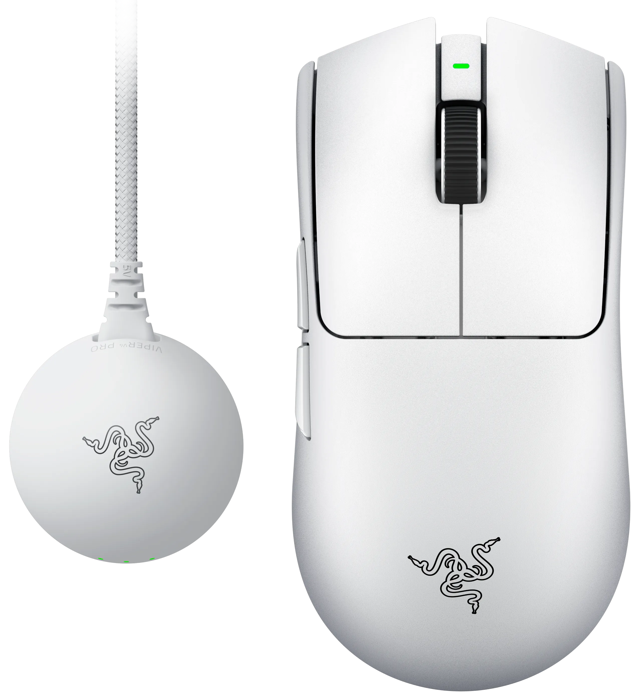 Мышь RAZER Viper V4 PRO Wireless, white (RZ01-05630200-R3G1) ᐈ
