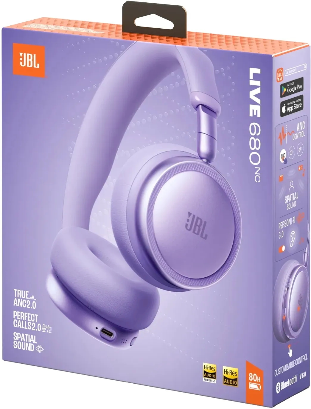 Наушники JBL Live 680NC Purple ᐈ Купить Наушники JBL Live 680NC
