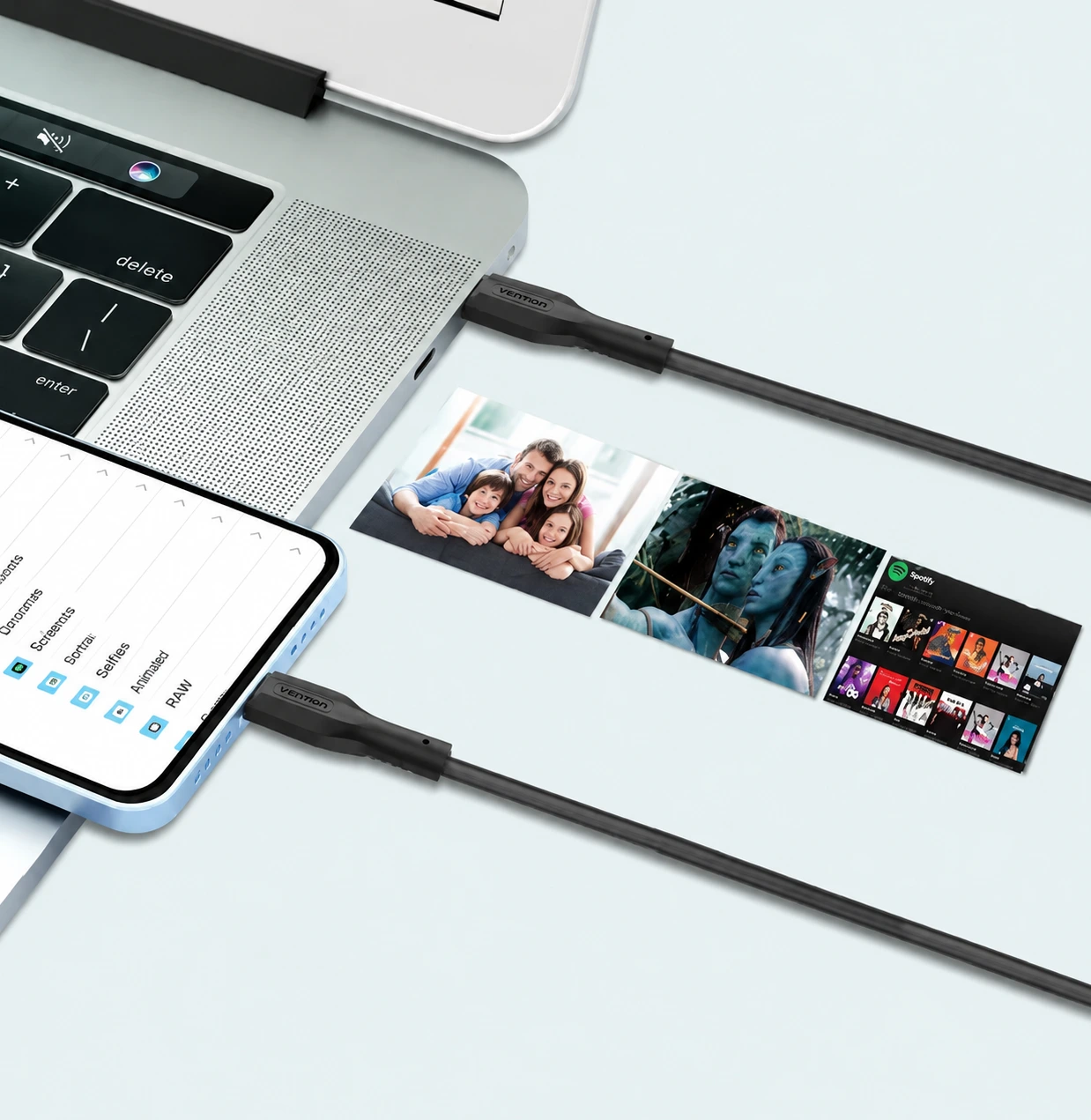 Набір кабелів USB Type-C — Lightning