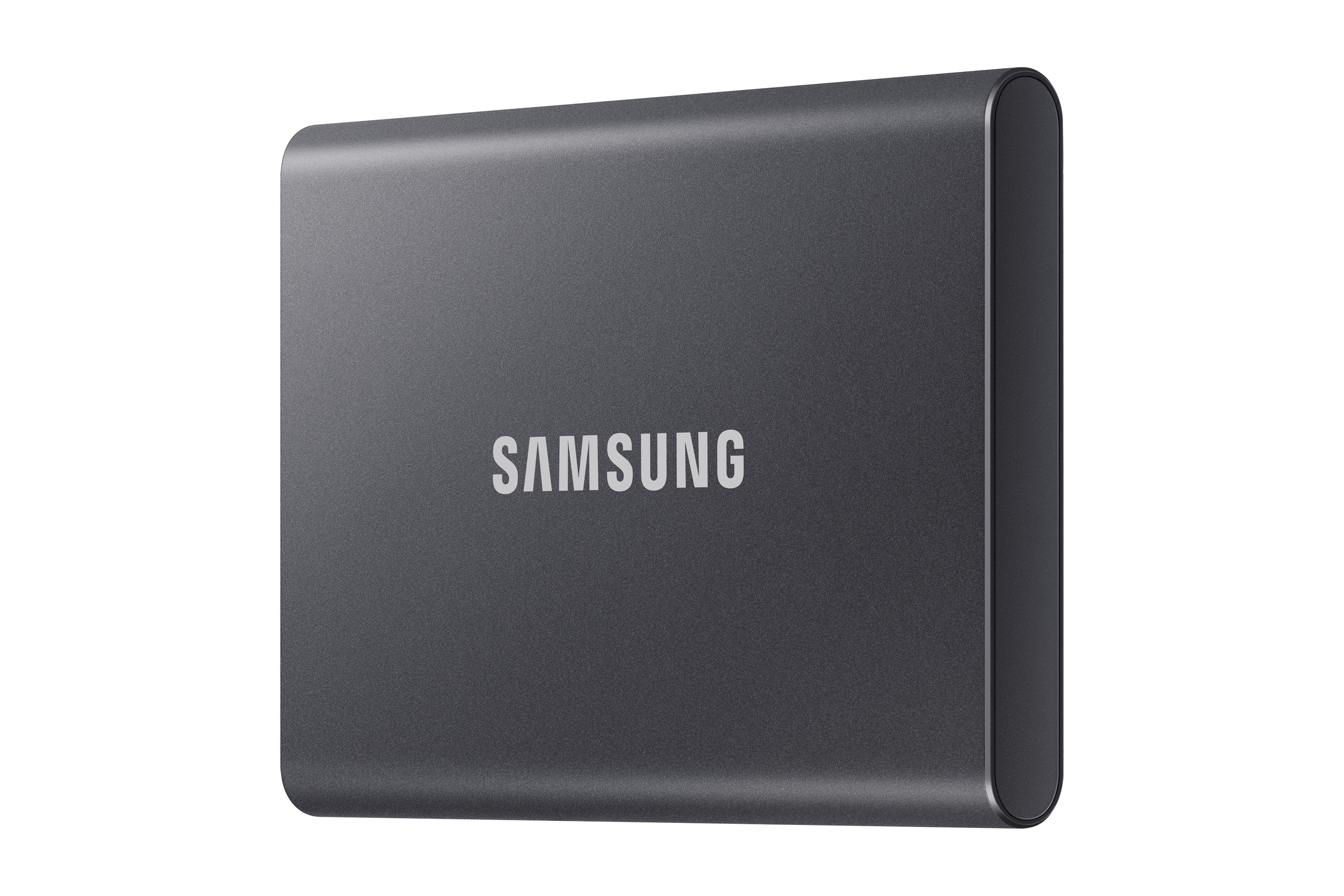 外付けハードディスク・ドライブ Samsung Portable SSD T7 1TB Внешний SSD Samsung T7 1Tb USB 3.2 Type-C (Grey) MU-PC1T0T/WW ᐈ