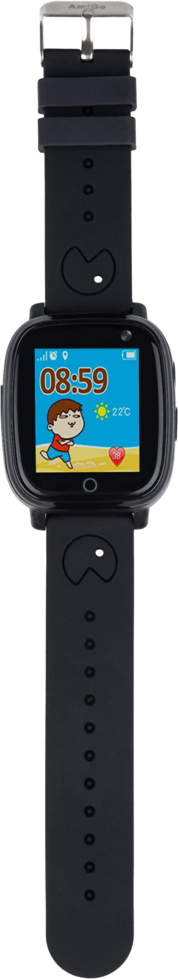 Дитячий смарт-годинник AmiGo GO001 iP67 (Black) 856057