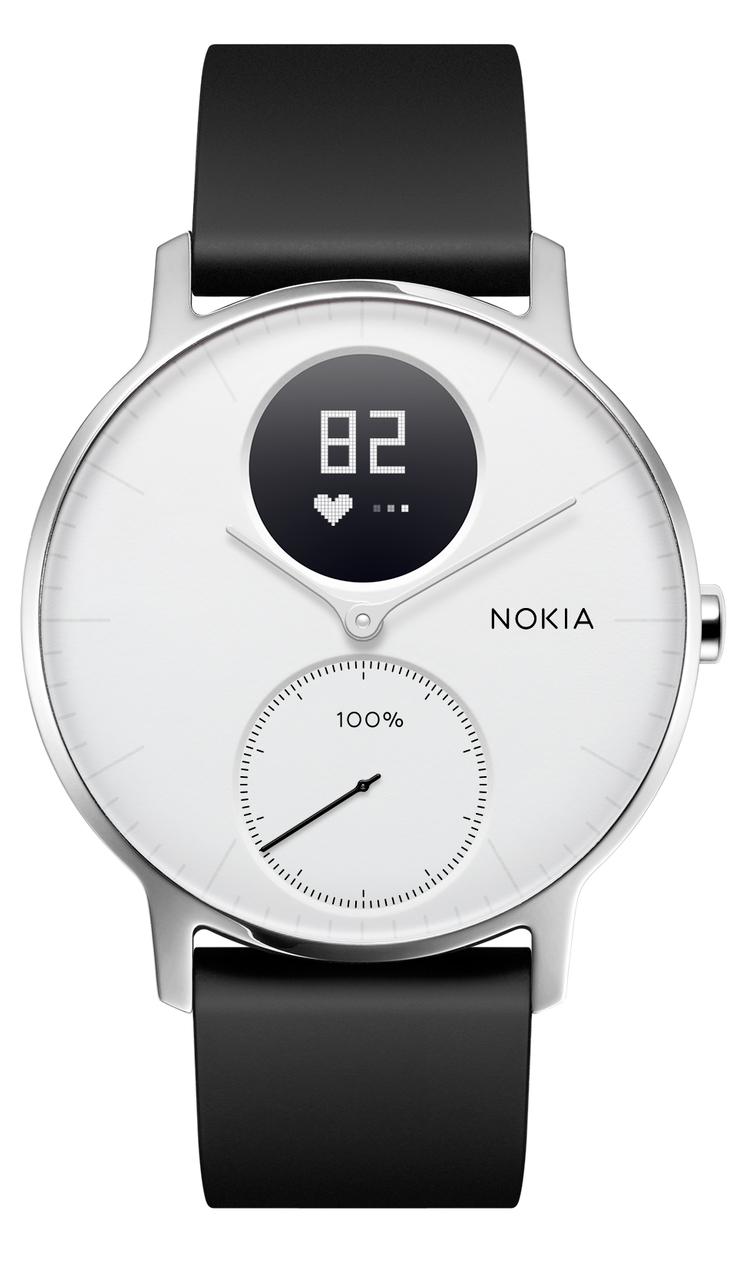 Смарт-часы Nokia Steel HR 36mm White для Apple и Android устройств. Купить  Смарт-часы Nokia Steel HR 36mm White для Apple и Android устройств по  низкой цене в Киеве, Харькове, Одессе, Днепре, Николаеве,