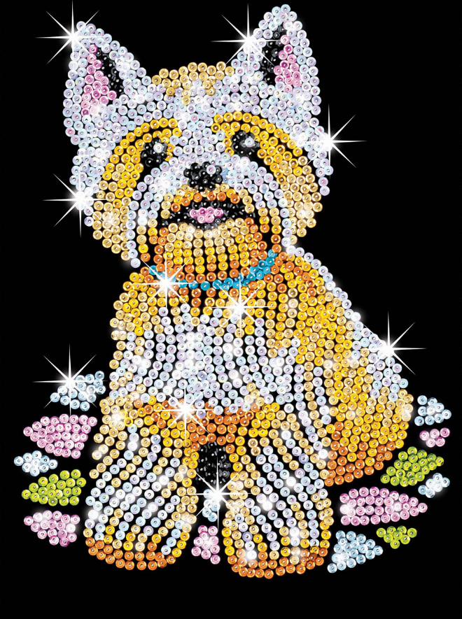 Набор для творчества Sequin Art BLUE Westie SA0827 ᐈ Купить Набор