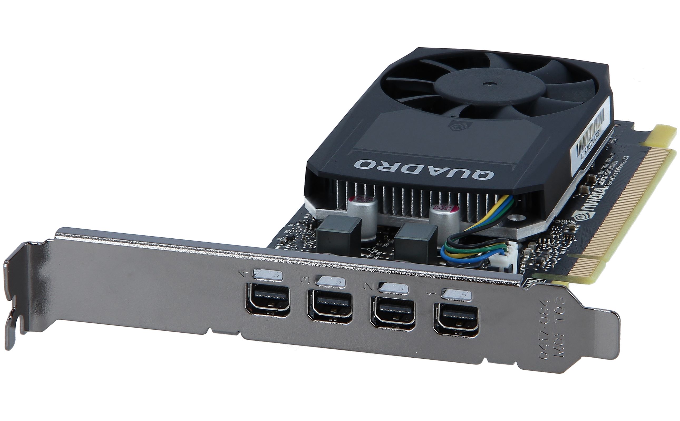 Видеокарта DELL NVIDIA Quadro P1000 4GB GDDR5 4xminiDisplayPort