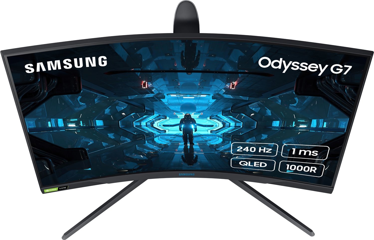 Монитор CURVED 27'' Samsung Odyssey G7 (LC27G75TQSIXCI) ᐈ Купить
