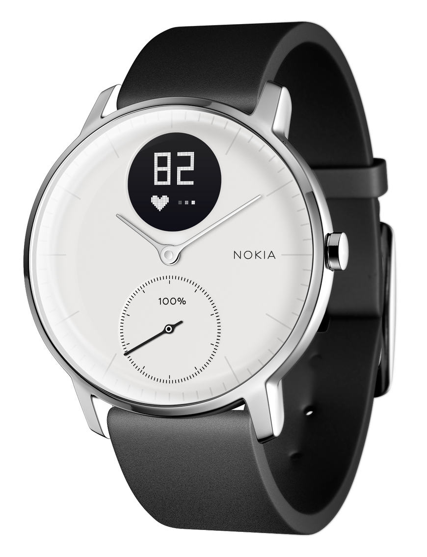 Смарт-часы Nokia Steel HR 36mm White для Apple и Android устройств. Купить  Смарт-часы Nokia Steel HR 36mm White для Apple и Android устройств по  низкой цене в Киеве, Харькове, Одессе, Днепре, Николаеве,