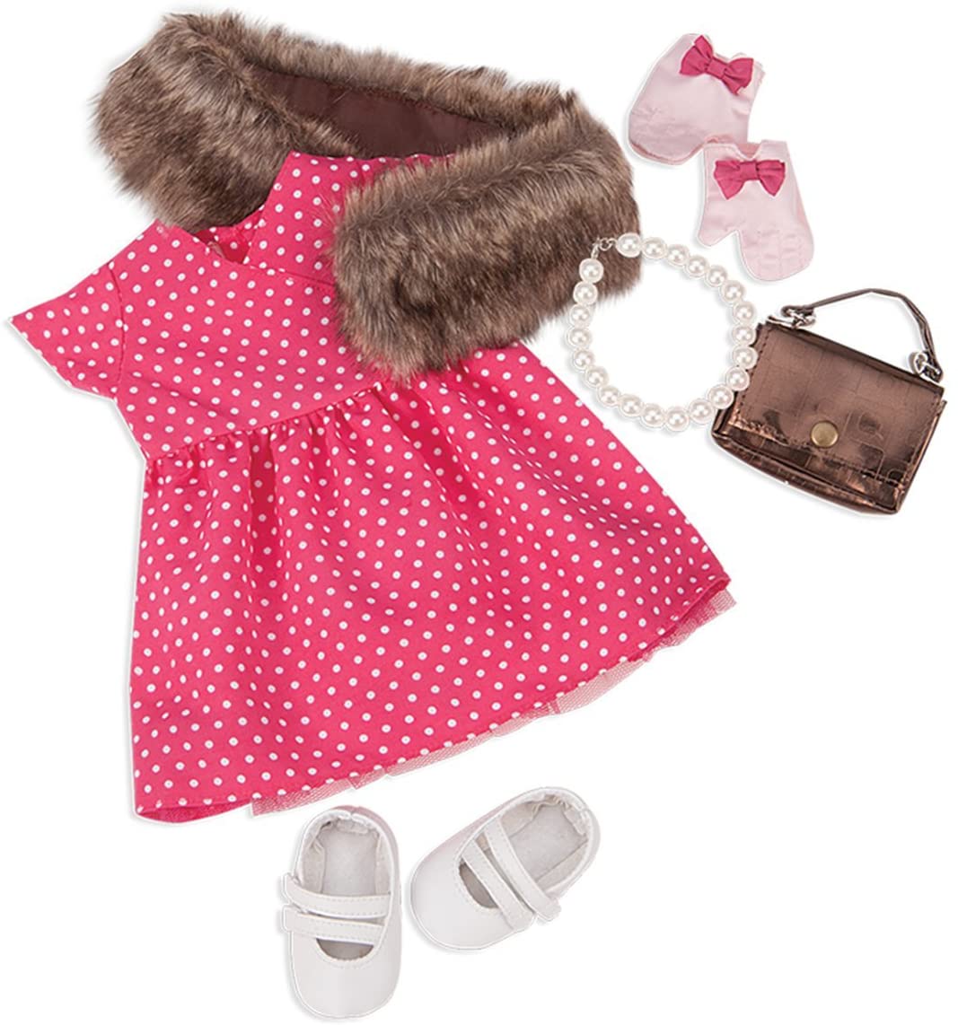 コレクション megcari Набор одежды для кукол Our Generation Deluxe Ретро Шик BD60009Z ᐈ