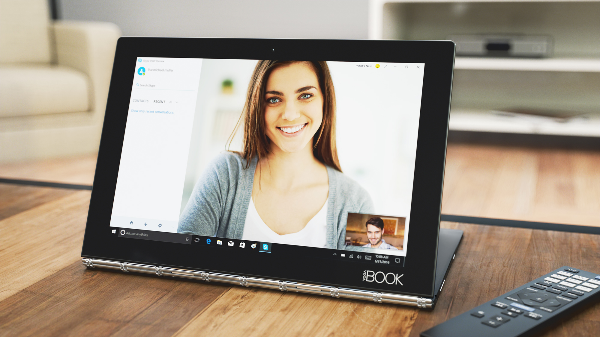 Lenovo Yoga Book YB1-X90L LTE Android (Gunmetal Grey) ᐈ Купить