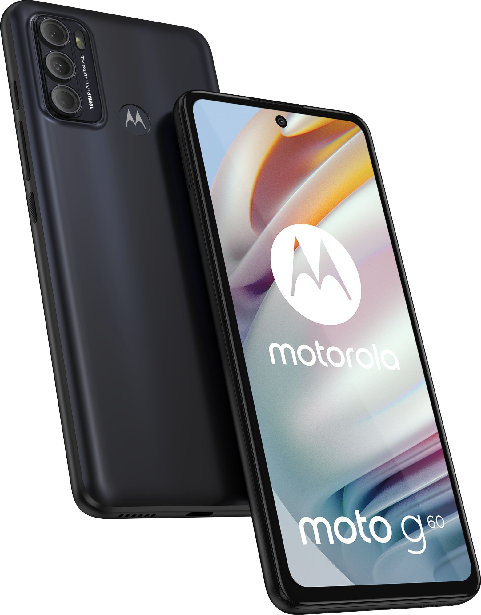 Motorola G60 6/128GB (Moonless Black) ᐈ Купить Motorola G60 6