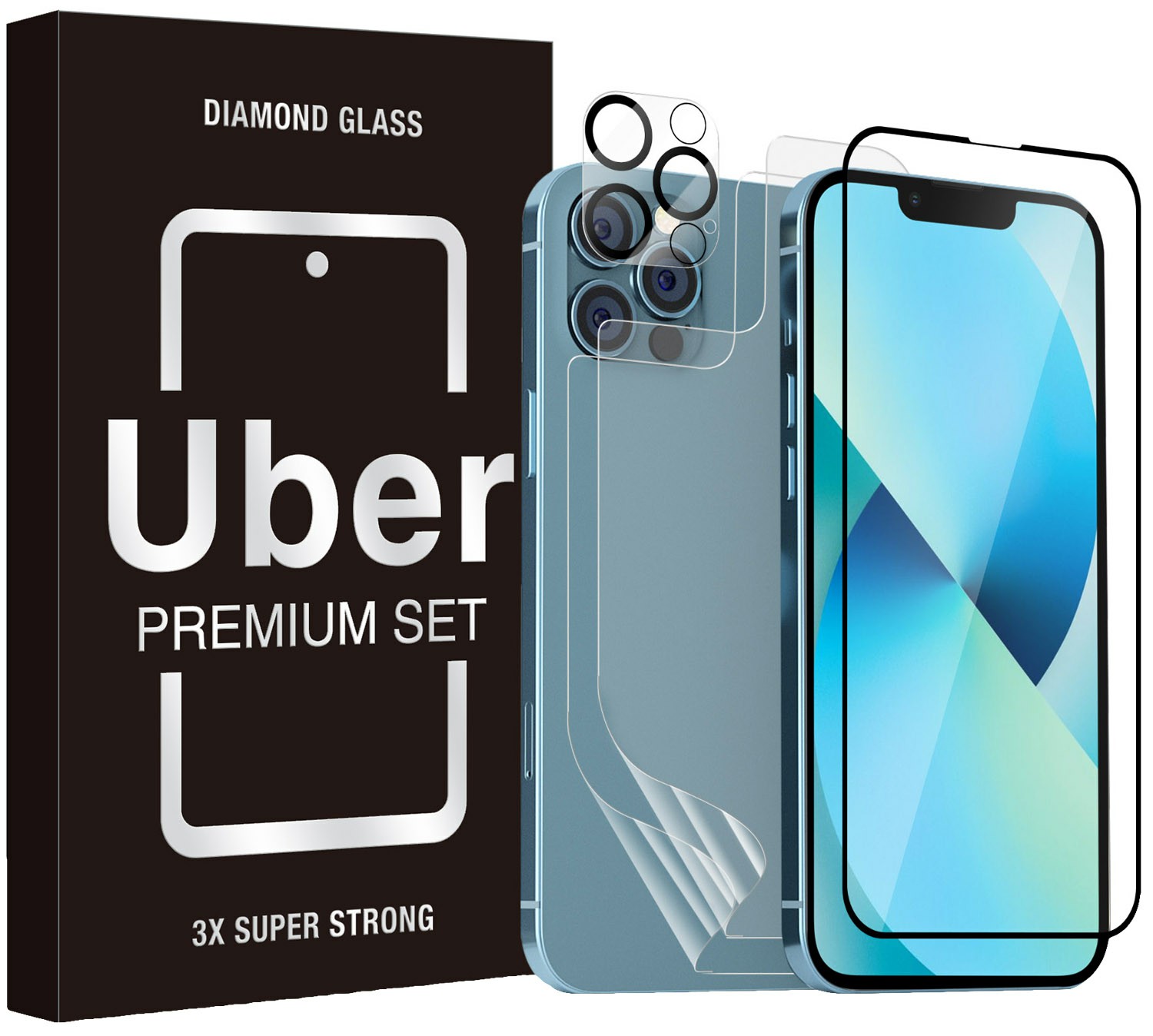 Premium glass el. Защитное стекло UBEAR для экрана. Premium Glass.