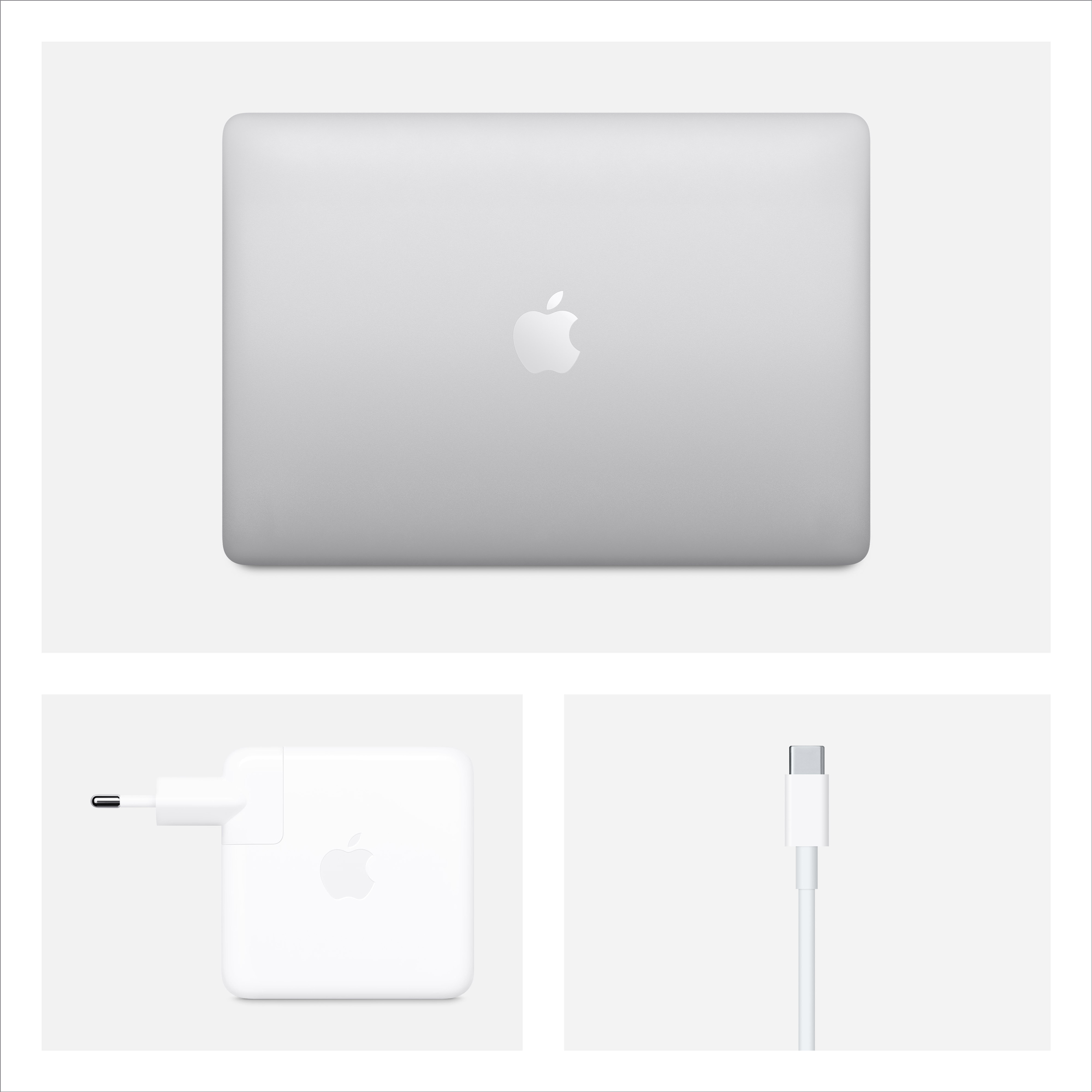 Apple MacBook Pro Touch Bar 13'' 8/256Gb Silver (MXK62) 2020 ᐈ