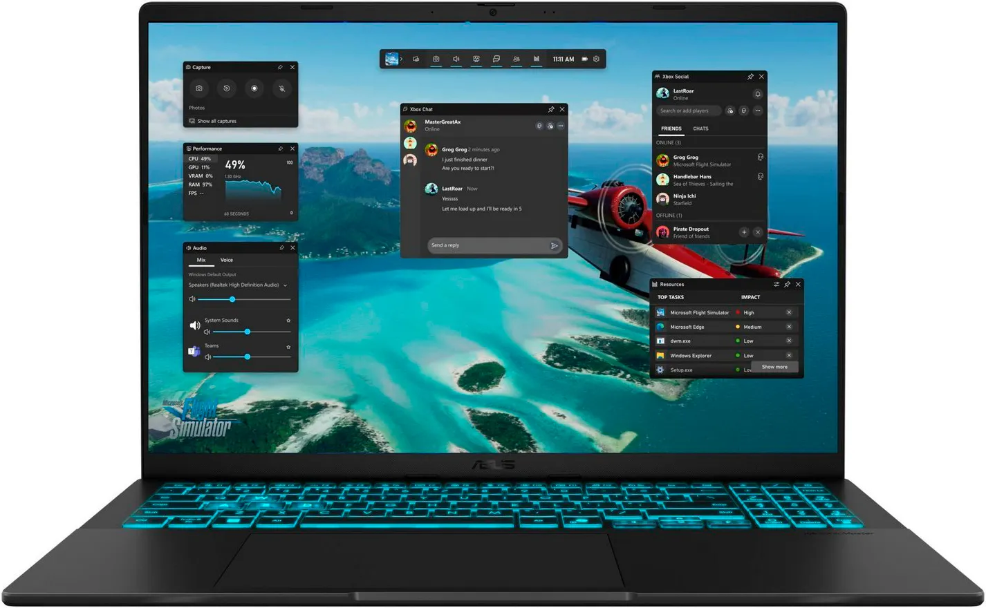 Ноутбук Asus V16 V3607VU-RP229 Black (90NB15Q1-M00KX0