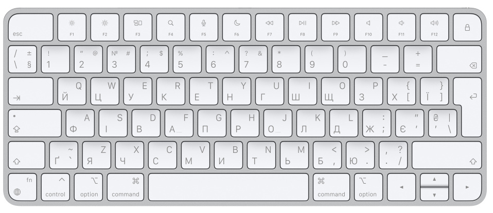 Клавіатура Apple Magic NEW UA (MXCL3UA/A). Купити Клавіатура Apple