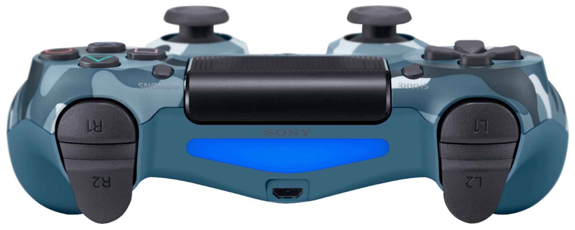 Джойстик DualShock 4 для Sony PS4 V2 (Blue Camouflage) 9726111 ᐈ