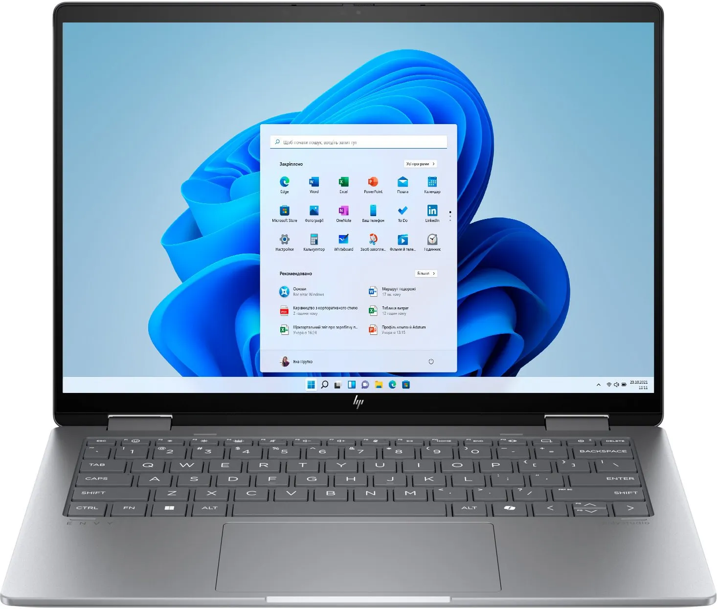 【HP】ENVY x360 Ноутбук HP Envy x360 2-in-1 Laptop 14-fc0028ua Meteor Silver