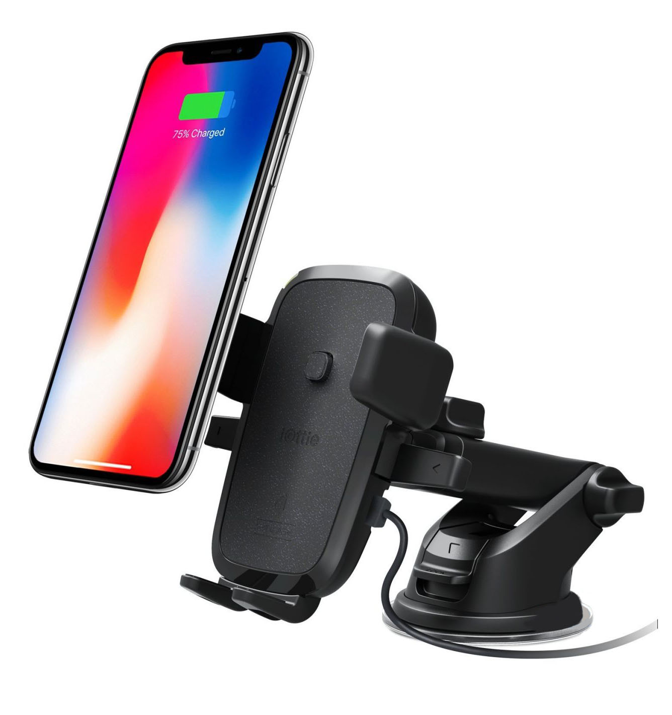 Держатель в машину iOttie One Touch 4 Qi Wireless Fast Charging Mount  HLCRIO134. Купить Держатель в машину iOttie One Touch 4 Qi Wireless Fast  Charging Mount HLCRIO134 по низкой цене в Киеве,