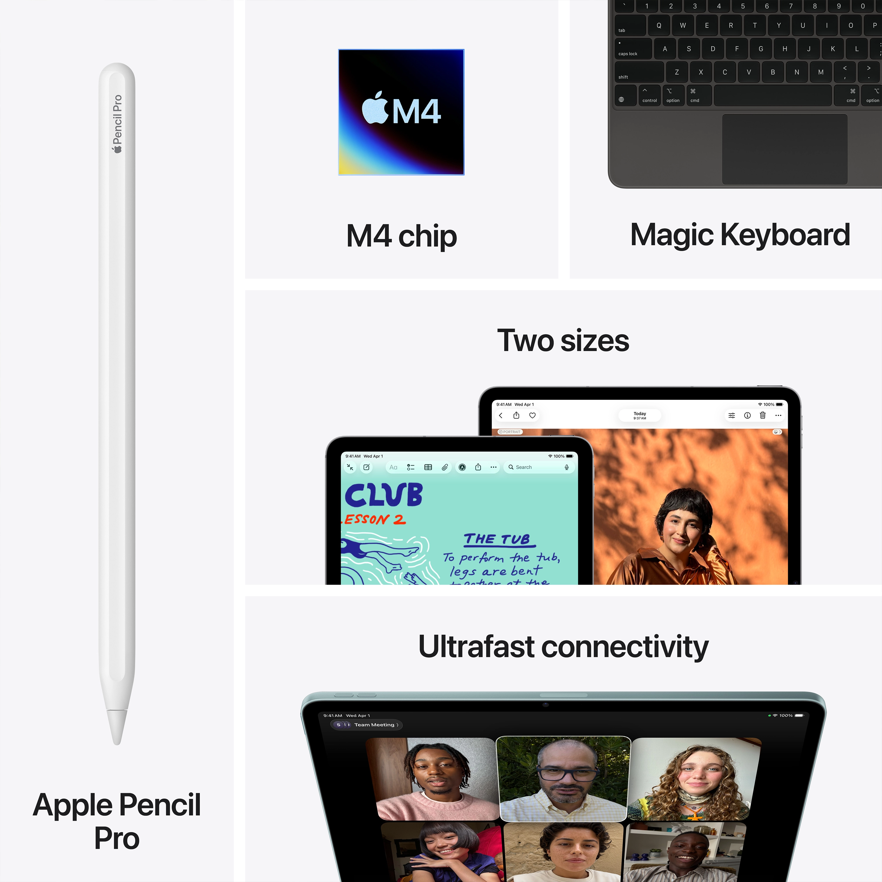 Планшет Apple iPad Air 11'' 256GB Purple (MH394) 2026 ᐈ Купить