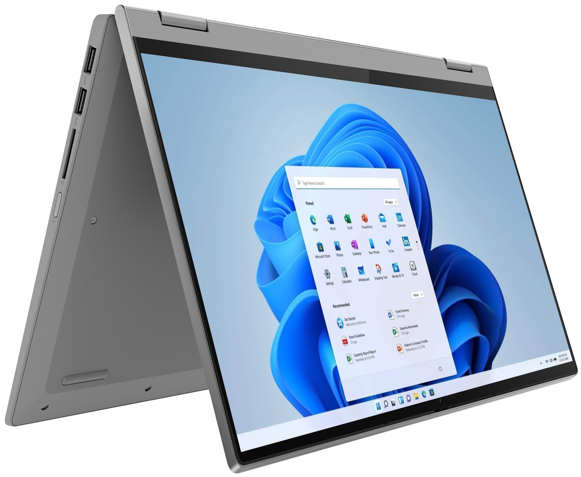 Ноутбук Lenovo IdeaPad Flex 5 14ITL05 Platinum Grey (82HS017BRA