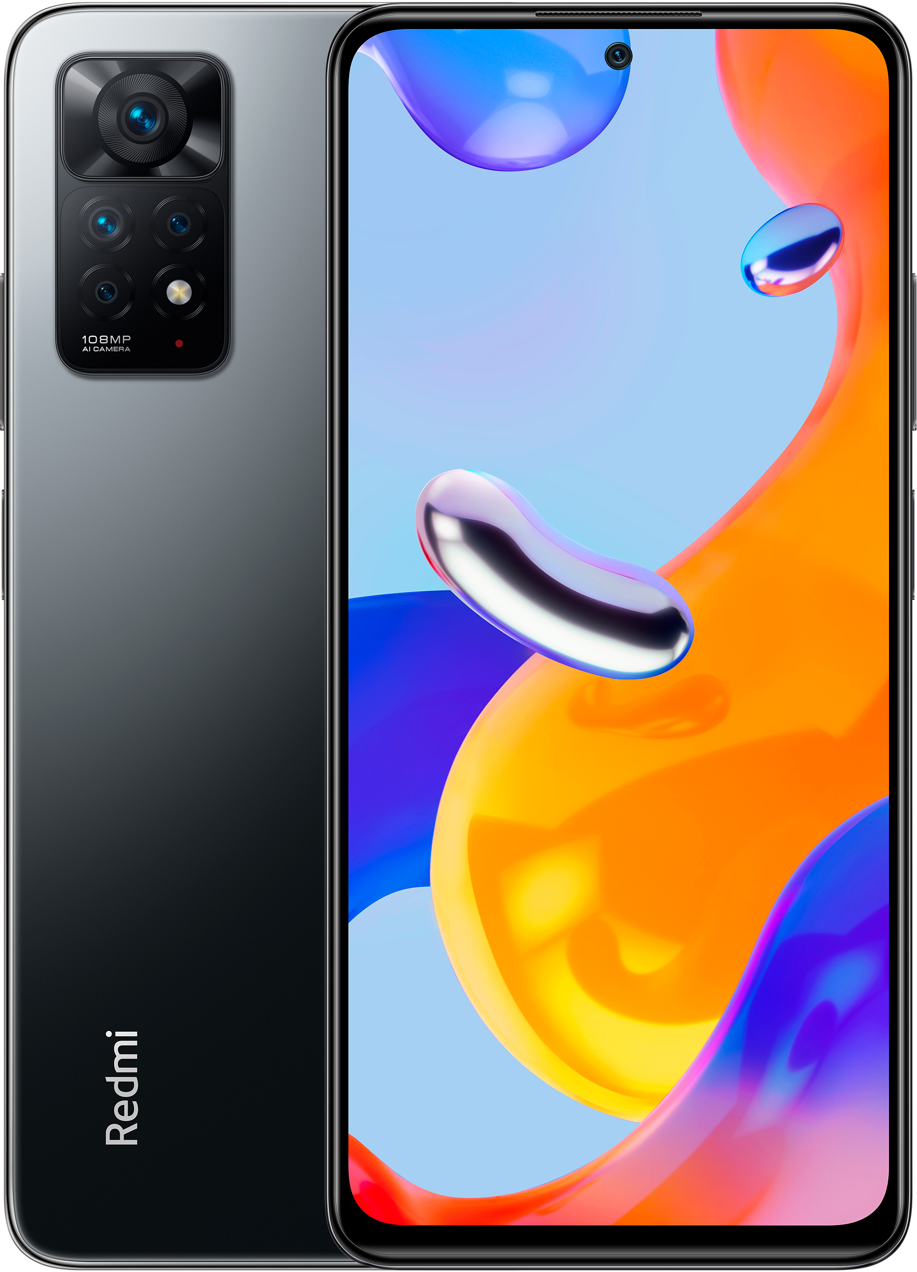 【超美品】Redmi Note 11 Pro 5G 128GB Xiaomi Redmi Note 11 Pro 6/128GB (Graphite Gray) ᐈ Купить Xiaomi