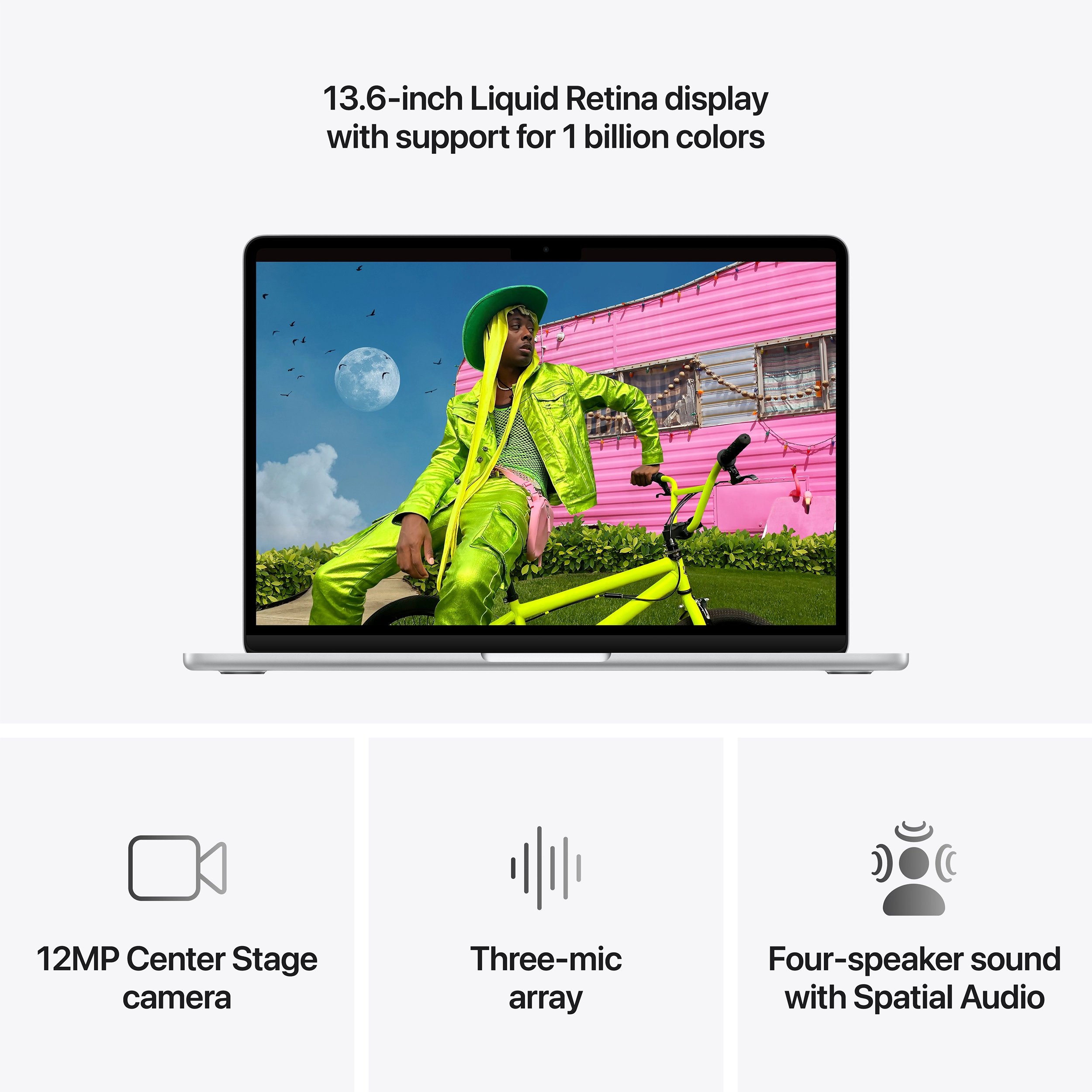 Ноутбук Apple MacBook Air M5 Chip 13'' 16/1TB Silver (MDH84) 2026