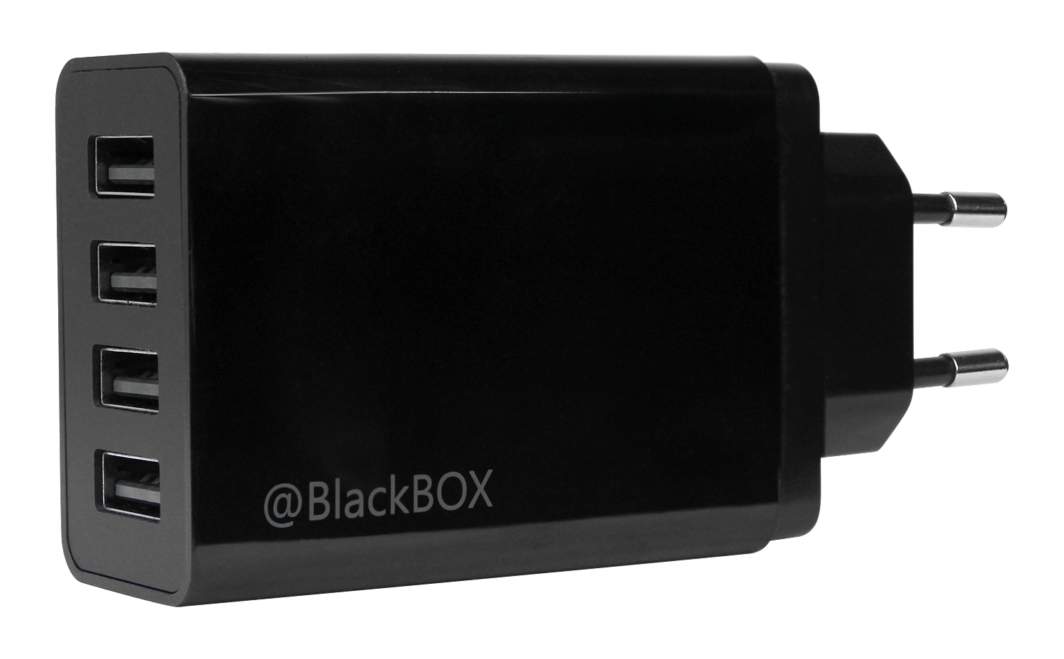 Універсальний мережевий ЗП BlackBox USB 4x (4UTR2063) 8.2A Black