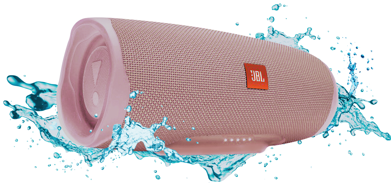 Влагозащищенная акустика JBL Charge 4 (Dusty Pink) JBLCHARGE4PNKEU