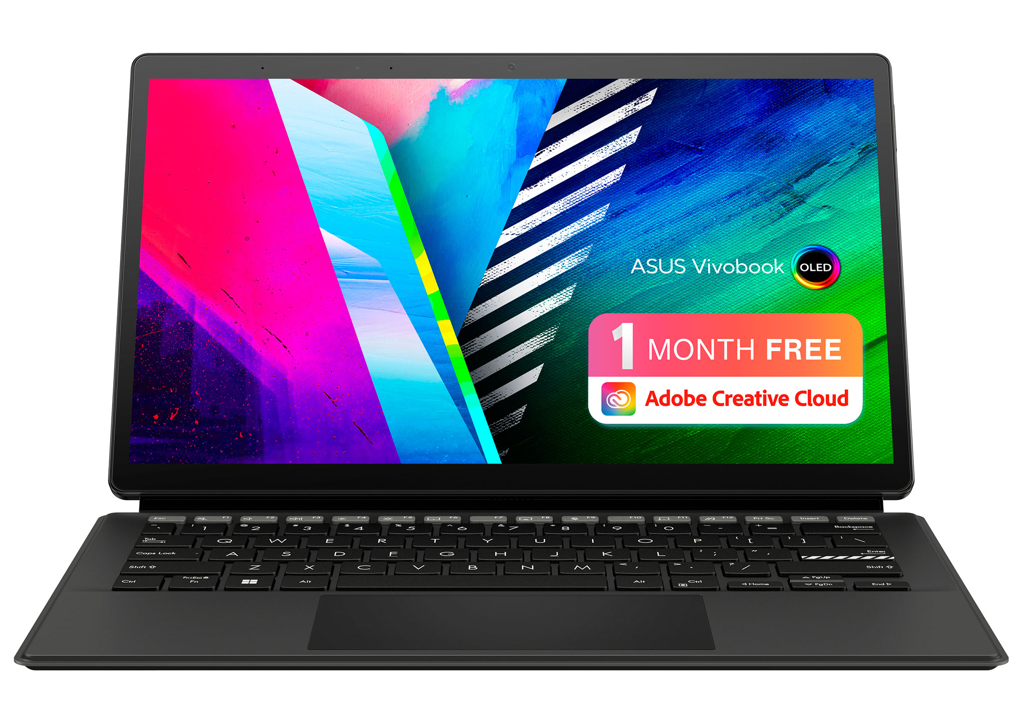 Ноутбук Asus VivoBook 13 Slate OLED T3300KA-LQ032W Black (90NB0VC2