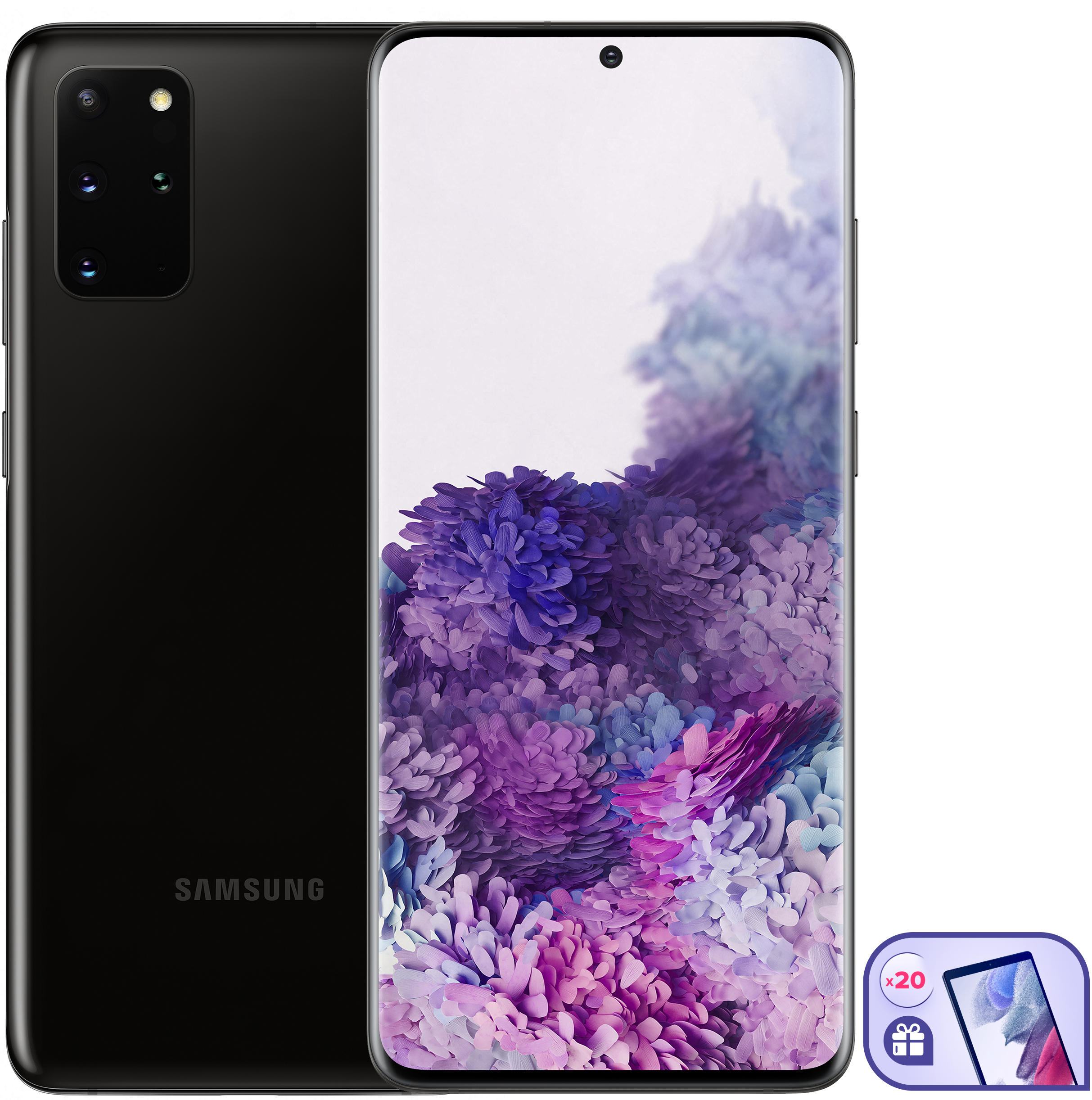 Samsung Galaxy S20 Plus 2020 G985F 8/128Gb Cosmic Black (SM
