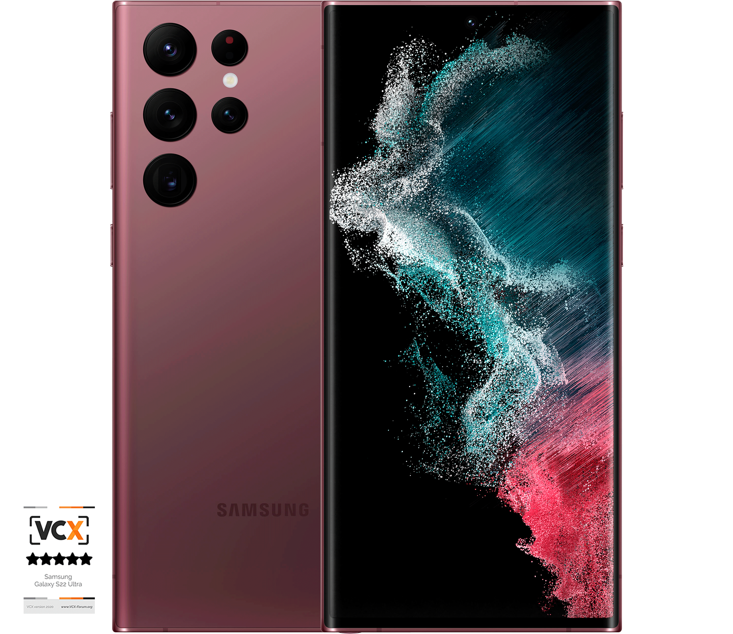 スマートフォン 本体サムスン Galaxy S22 Ultra 茶色がかった紫 Samsung Galaxy S22 Ultra 2022 S908B 12/256GB Burgundy (SM