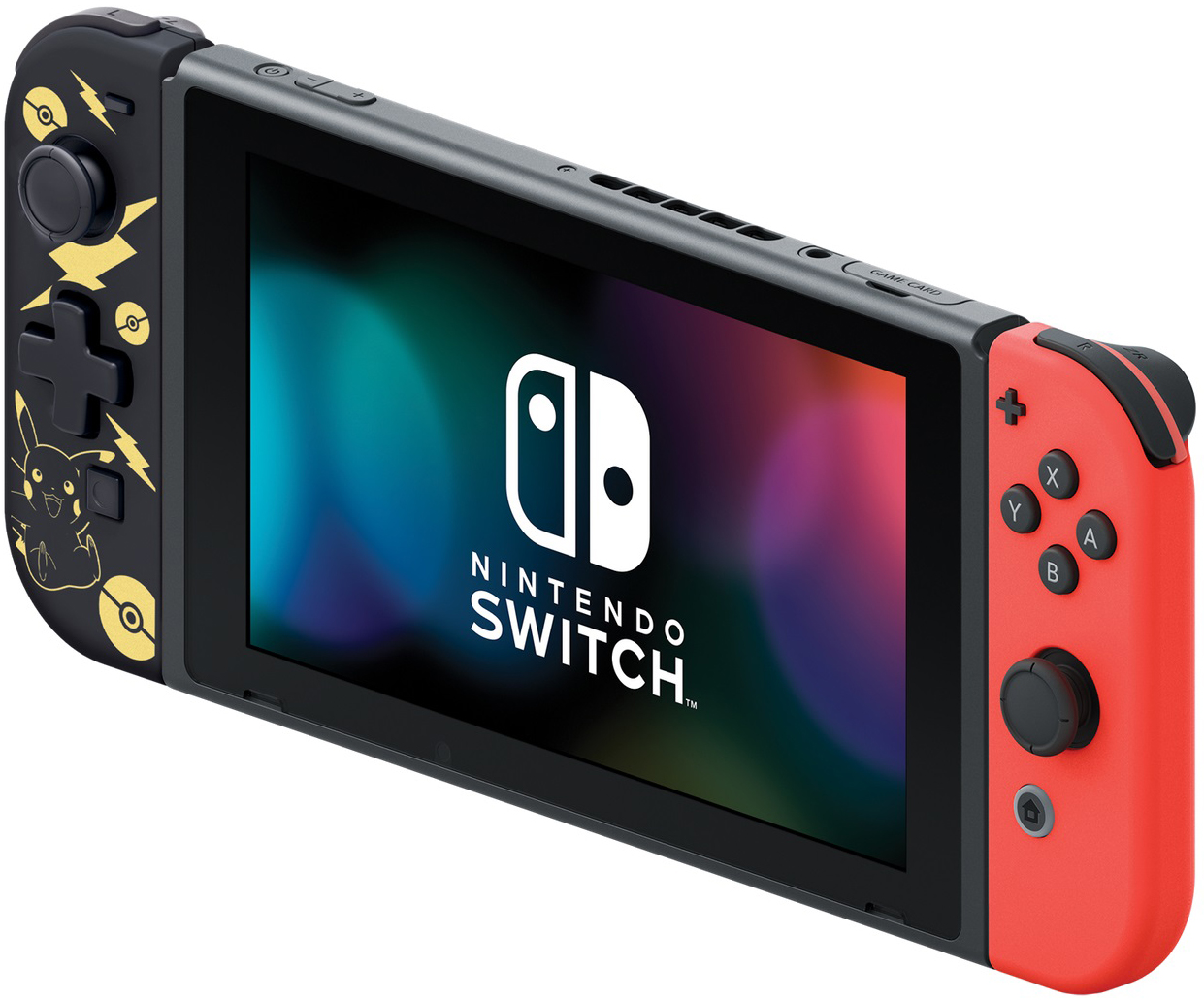 Контролер D-Pad Pikachu лівий для Nintendo Switch (Black/Gold
