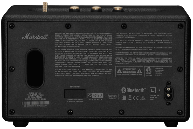 Акустика Marshall Loudspeaker Acton III (Black) ᐈ Купить Акустика